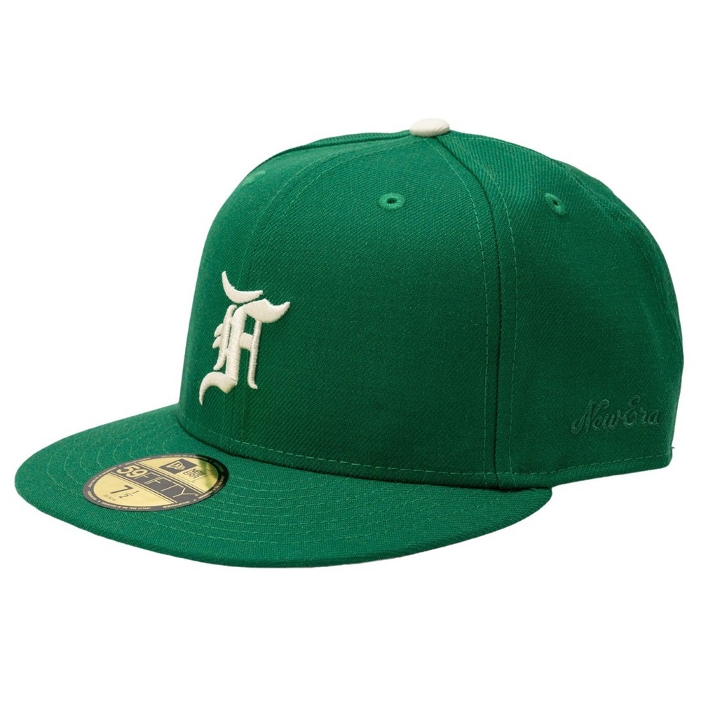 New Era x Fear Of God Mens fitted Cap Kelly Green